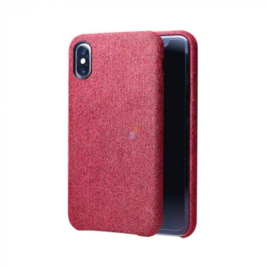 CAPA FABRIC CASE IPHONE X (5.8") VERMELHO